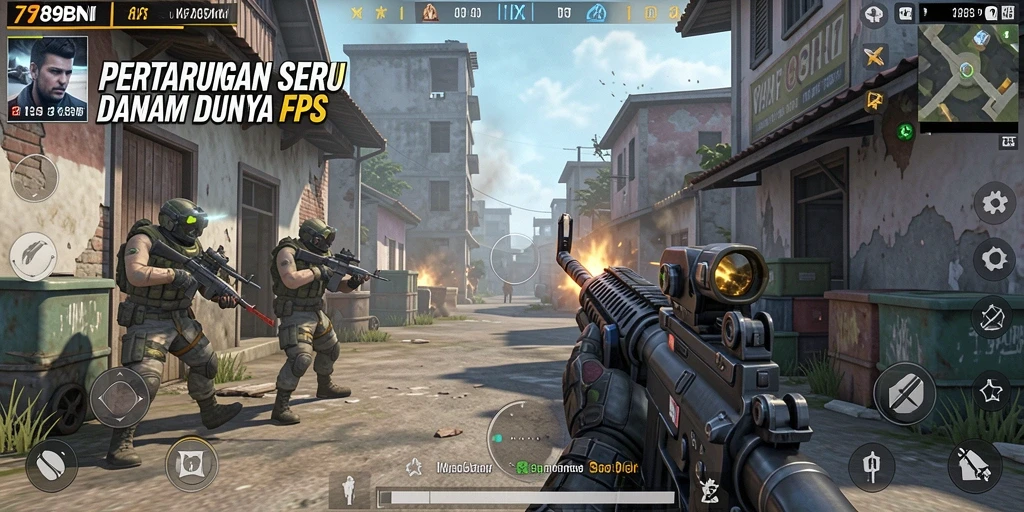 Screenshot gameplay <strong>789BNI</strong> yang menampilkan aksi tembak-menembak seru.