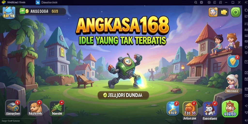 Tampilan gameplay menarik dari ANGKASA168 dalam momen santai.