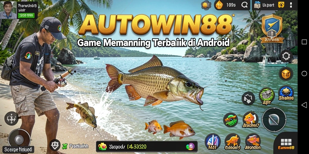 Tangkapan ikan yang menakjubkan dalam gameplay AUTOWIN88.
