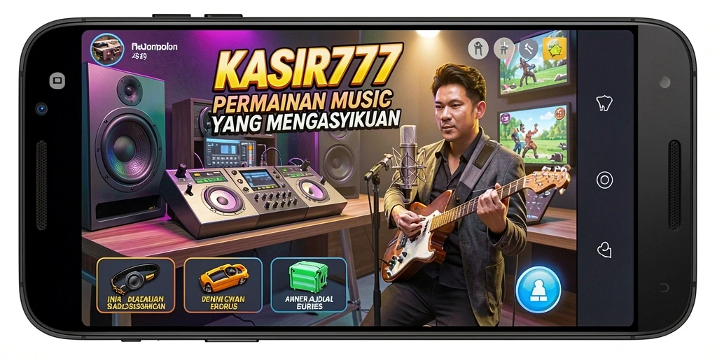Tampilan gameplay KASIR777 yang penuh warna dan dinamis.