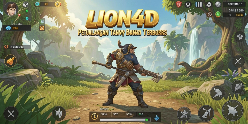 Screenshot menampilkan aksi seru dalam gameplay Open World.