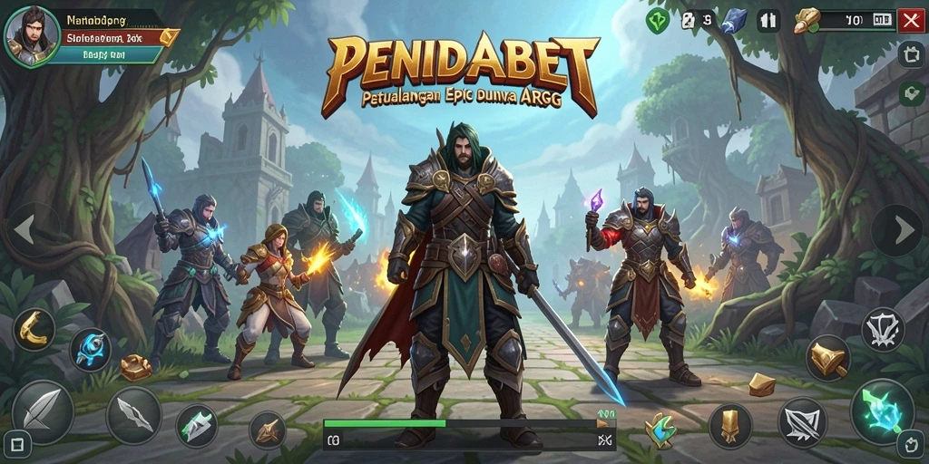 Tangkapan layar dari gameplay seru di PENIDABET, menampilkan aksi ARPG yang mendebarkan.