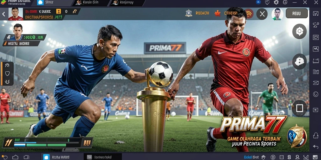 Gameplay menarik dengan grafis olahraga yang memukau.