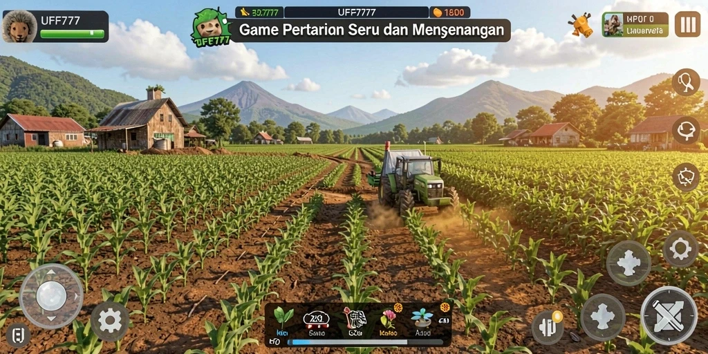 Gameplay menarik di UFO777 dengan berbagai tanaman dan hewan.
