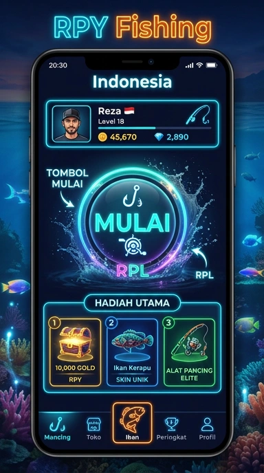 Tampilan antarmuka rpyyy yang sederhana dan efektif.